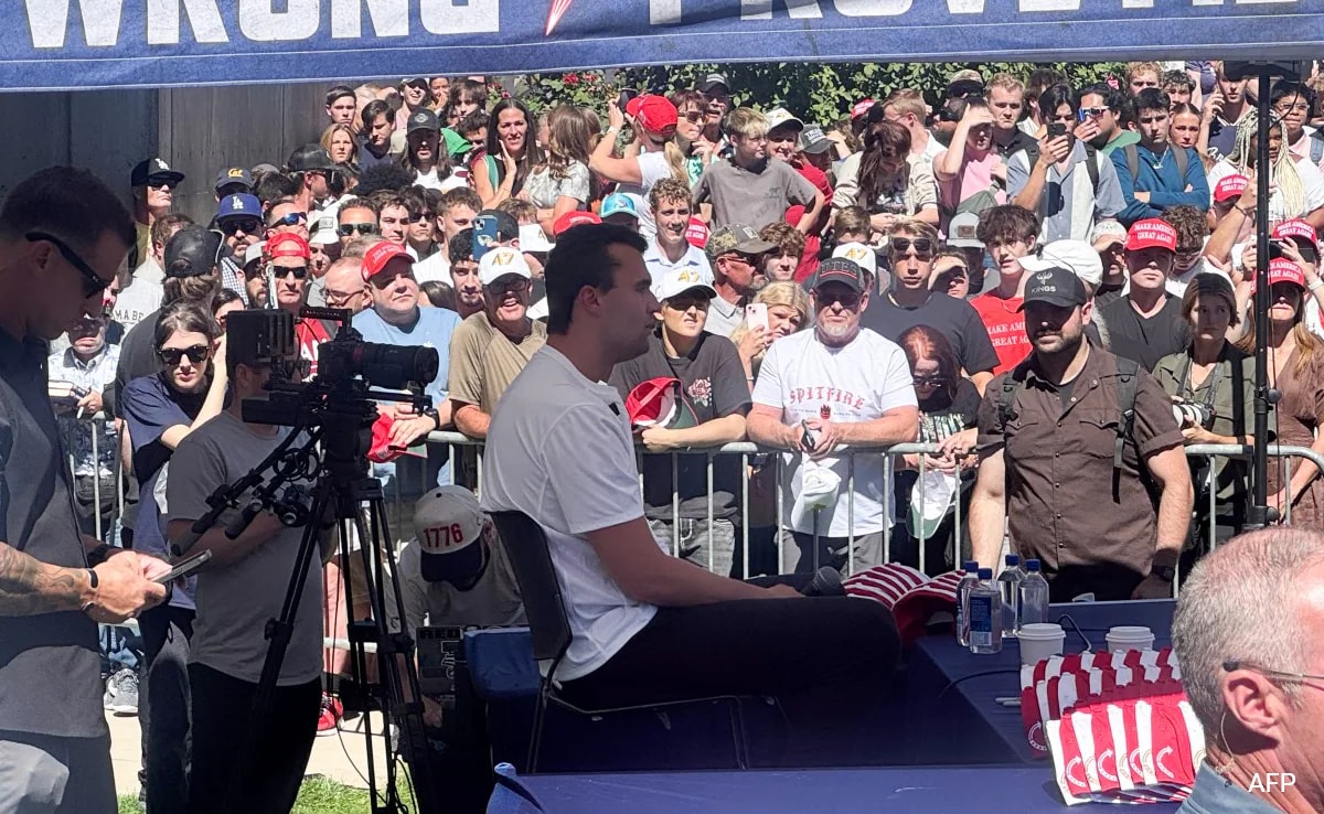 Video: Charlie Kirk Was Talking About Gun Violence When Bullet Hit Him