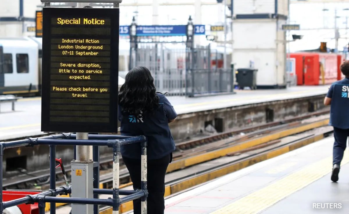 London’s Tube Network Shuts As Workers Begin Week Of Strikes