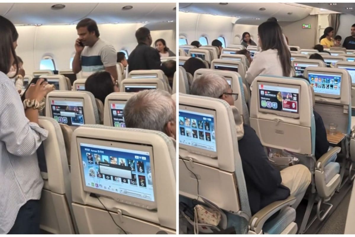 Indians Deplane Emirates Flight At San Francisco As Trump’s H-1B Fee Hike Sparks Panic | Video