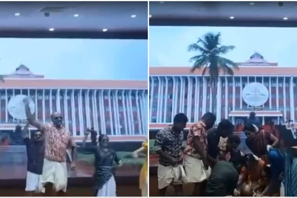 Kerala Assembly Staffer Collapses, Dies On Stage During Onam Dance Performance | Video