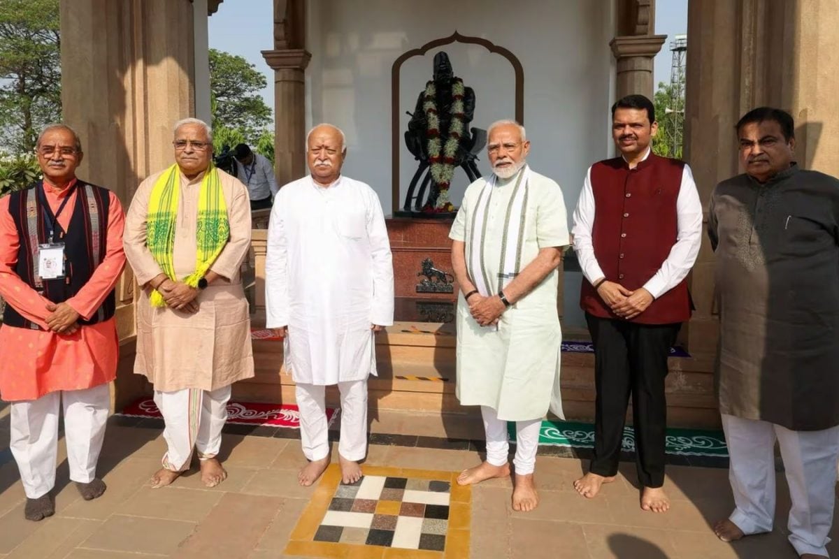 RSS Completes 100 Years On October 1: PM Modi To Release Postage Stamp, Coin
