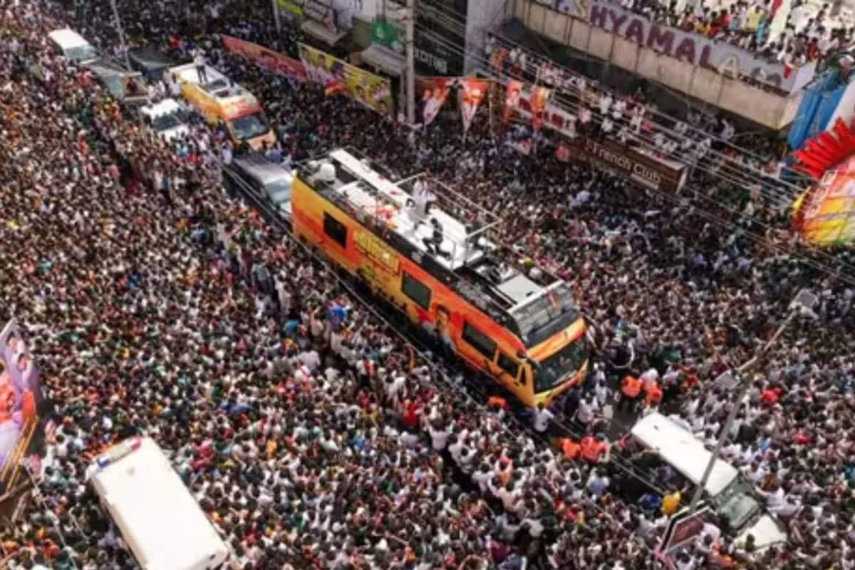 TVK District Secretary Arrested After Stampede At Vijay’s Rally Leaves 41 Dead