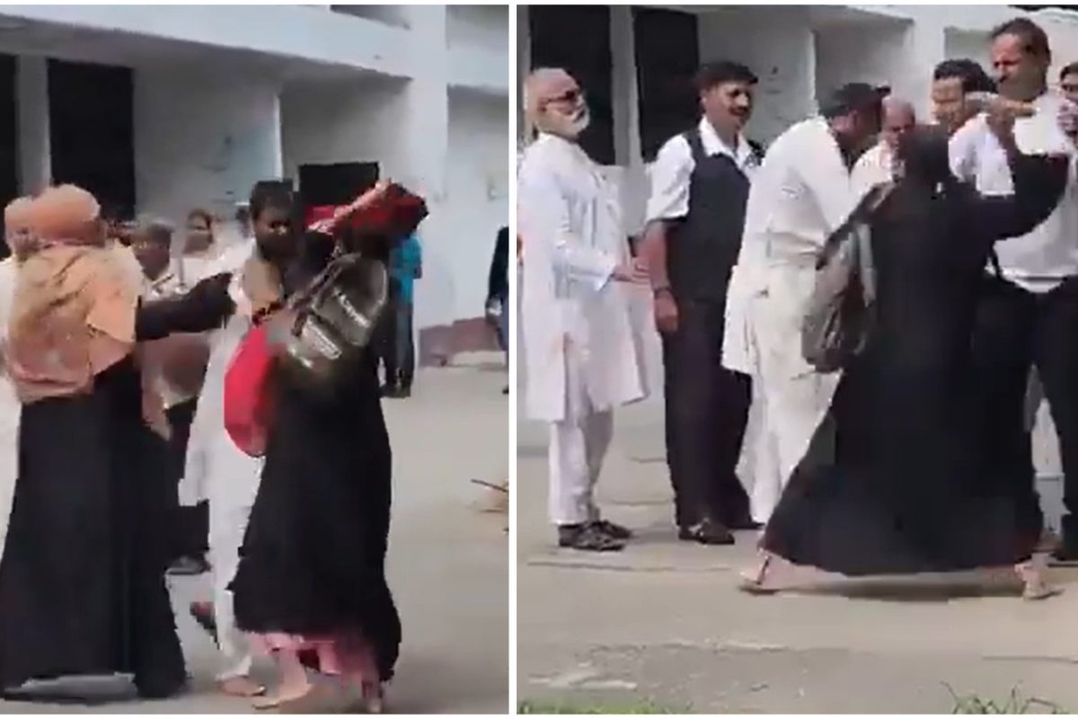 UP Woman Hits Husband With Slippers In Court Premises, Alleges He Gave Triple Talaq