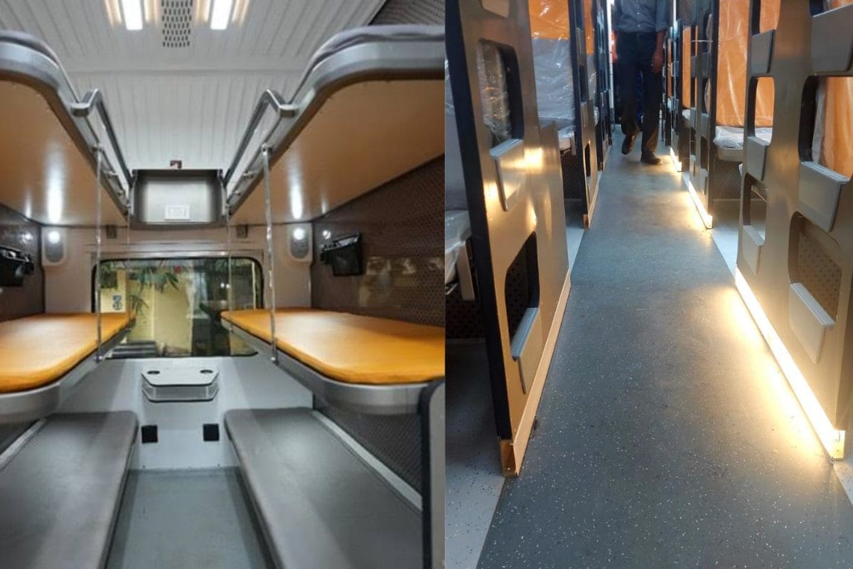 ‘Luxurious Interiors, Diffused Lights’: Inside India’s First Vande Bharat Sleeper Train | Watch