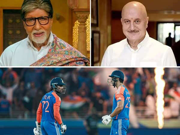 Amitabh Bachchan Trolls Pakistan Mammootty Anupam Kher and Others Cheer for India After Asia Cup Win