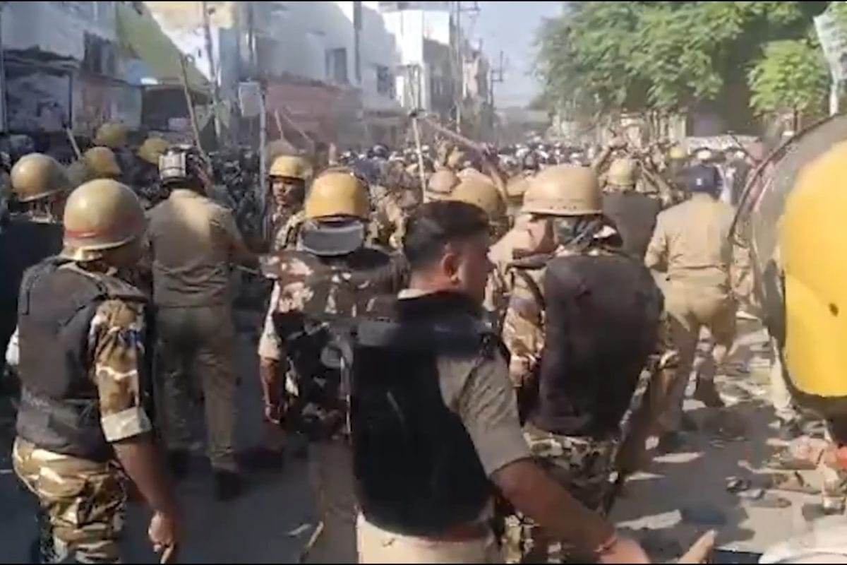 Police Baton Charge Protesters Carrying ‘I Love Muhammad’ Posters In UP’s Bareilly