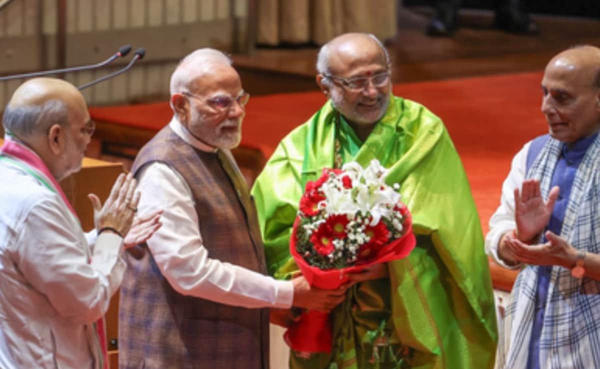 NDA-Backed CP Radhakrishnan Elected India’s Next Vice President
