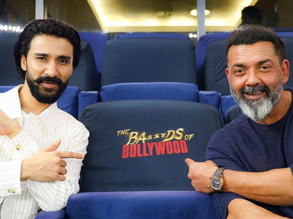 Photos: Bobby Deol and Raghav Juyal Cheer for Team India in Dubai
