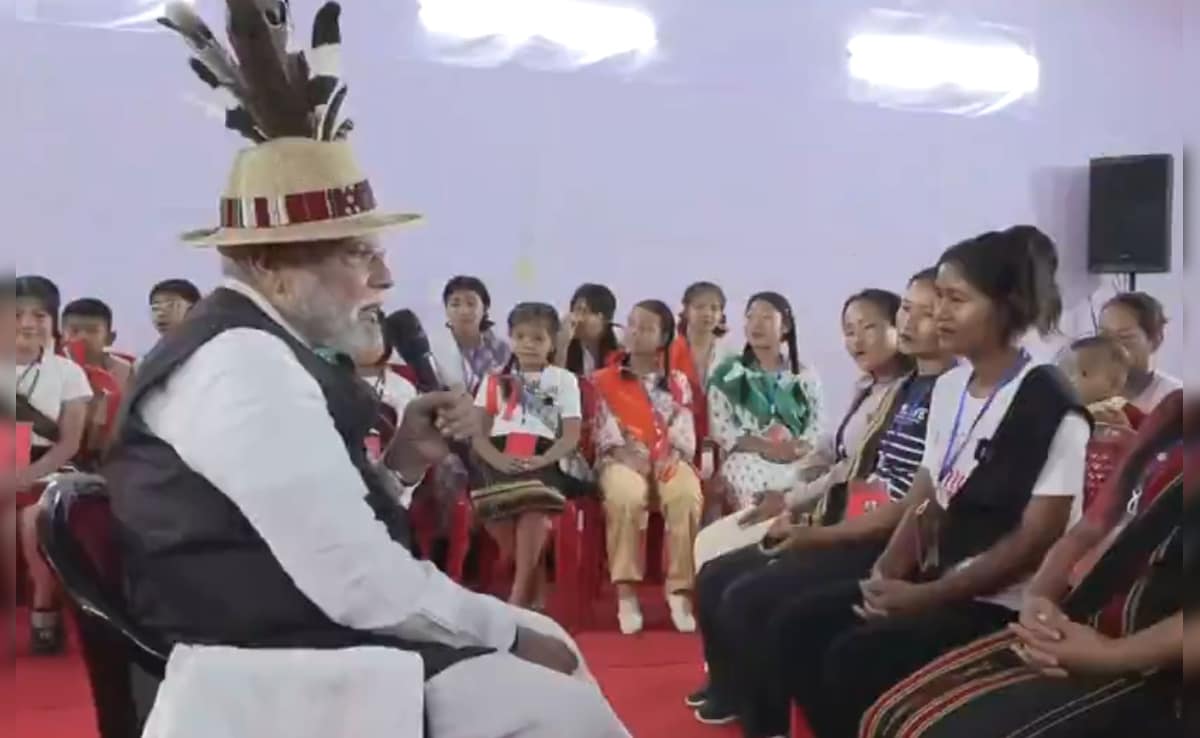 PM Meets Manipur Violence Victims In First Visit Since 2023 Violence