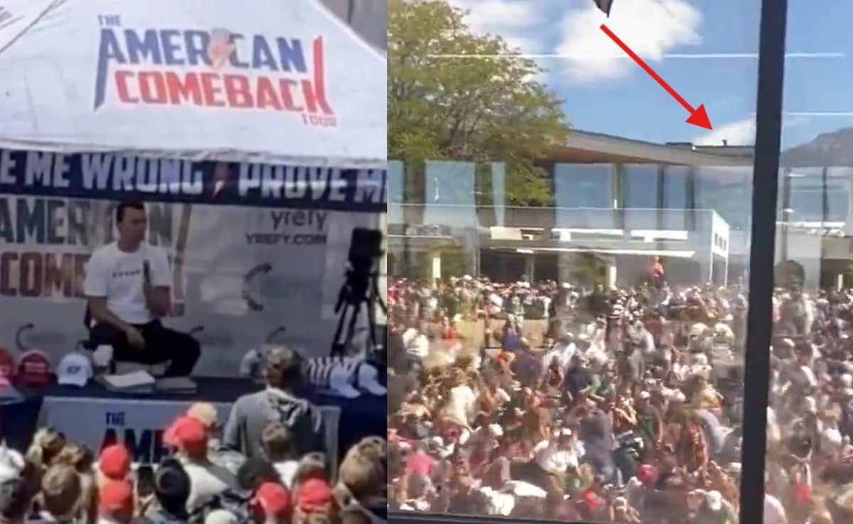 Charlie Kirk’s Shooter May Be ‘College-Aged’, ‘High-Powered’ Rifle Found