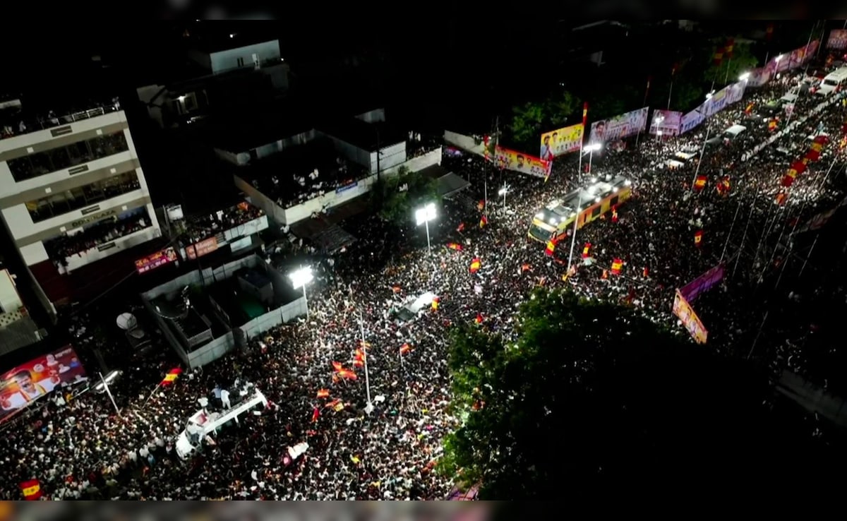 TVK Leader Arrested After Stampede At Actor-Politician Vijay’s Rally