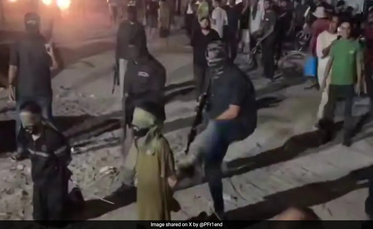 Video: Moments Before Hamas Gunmen Publicly Executed 3 Gazans For ‘Israel Collaboration’