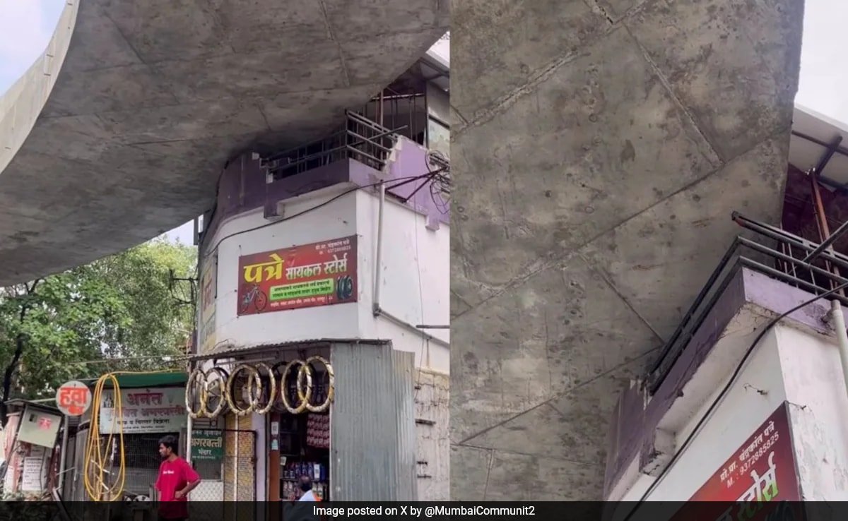 Nagpur Flyover Cuts Through House Balcony; Highway Body Claims Encroachment