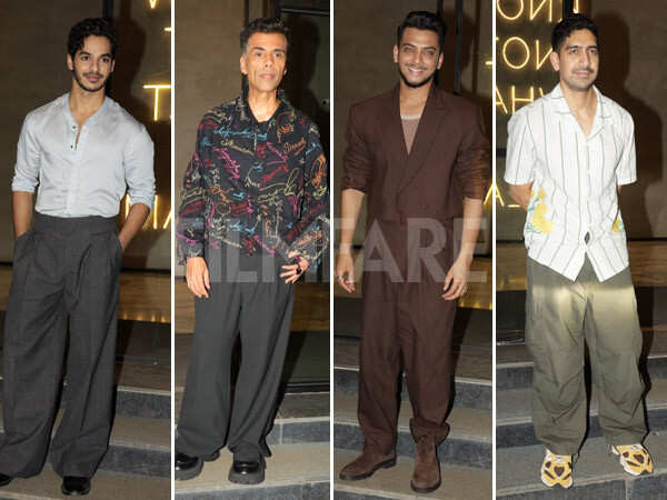 Homebound Screening: Karan Johar Ishaan Khatter and More Arrive for a Star-studded Event