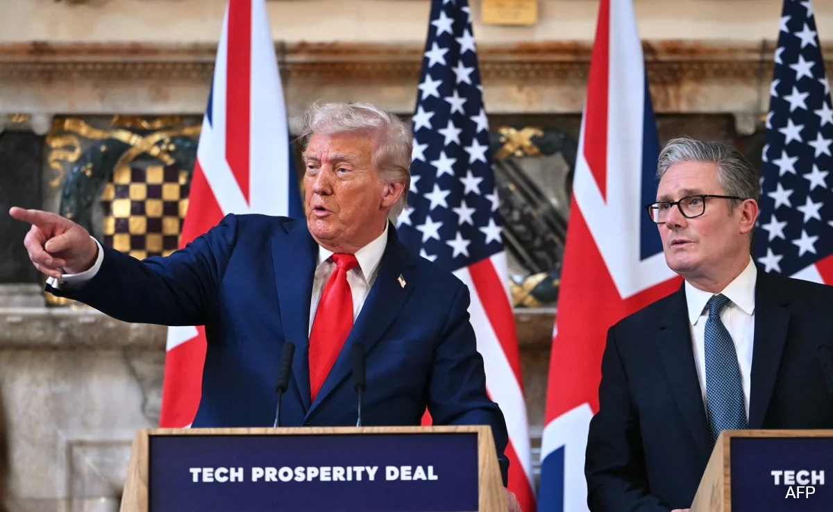 Trump Again Takes Credit For India-Pak Ceasefire During UK Visit