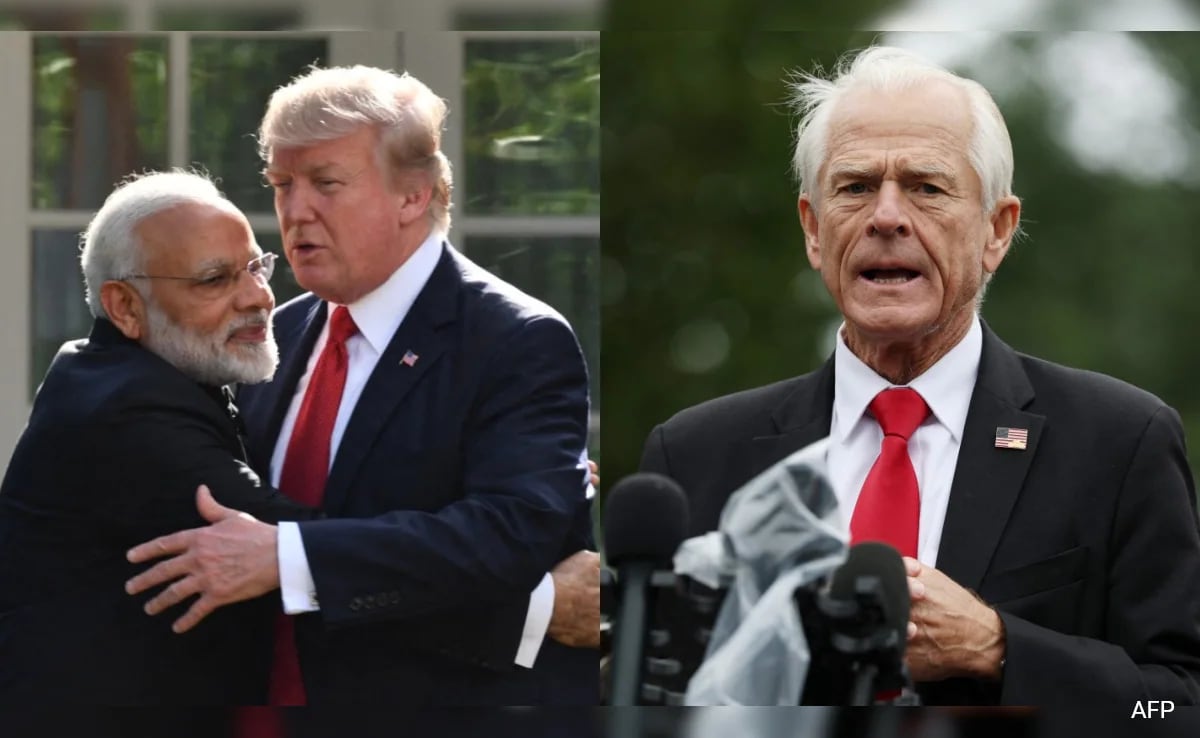“Inaccurate, Misleading”: India On Trump Adviser Peter Navarro’s Recent Remarks