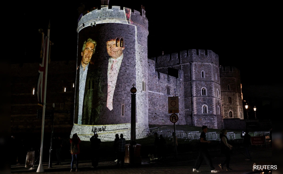 Trump-Epstein Images Projected At UK Castle Amid President’s Visit, 4 Arrested