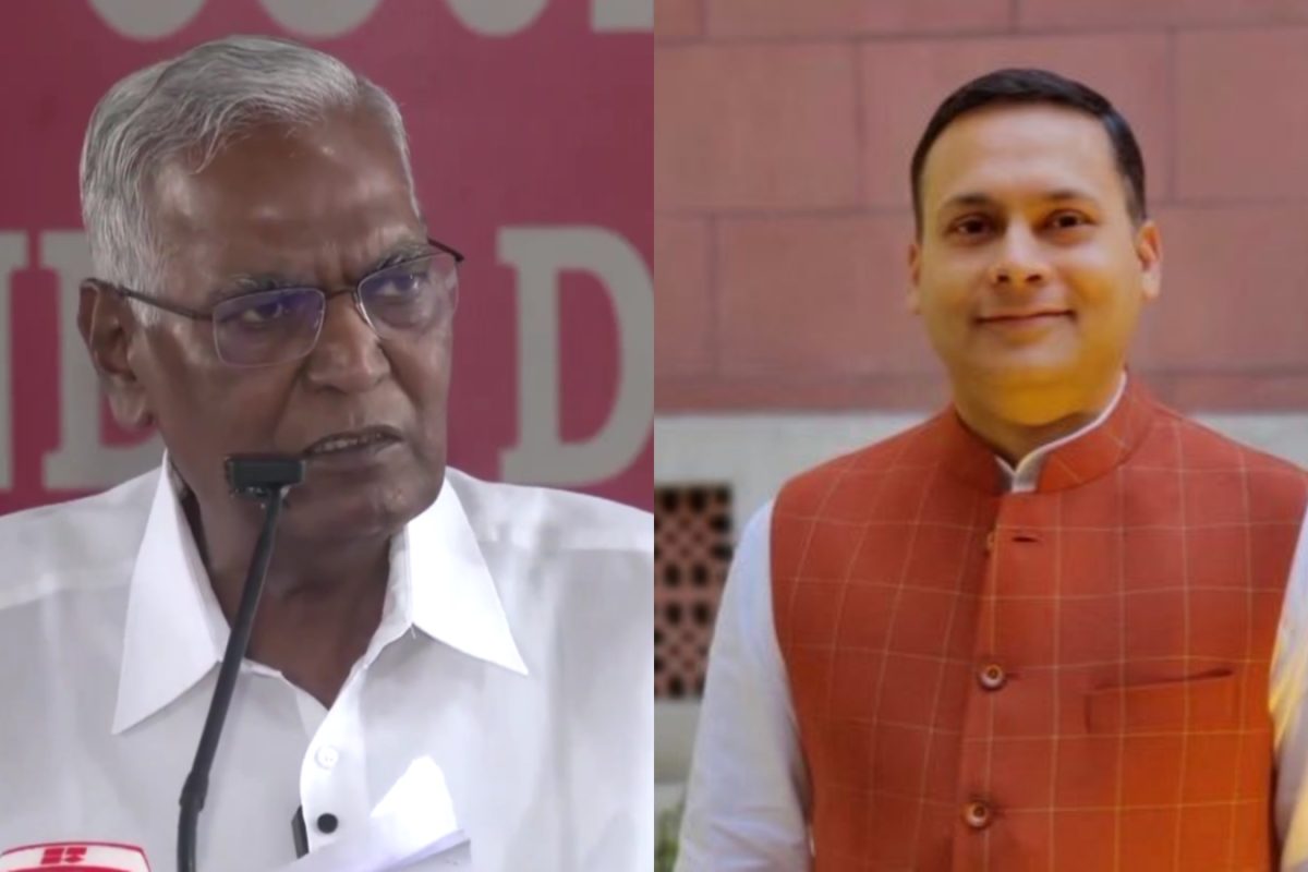 ‘Siding With Naxals Is…’ BJP Tears Into CPI’s D Raja Over Call For Talks With Maoists