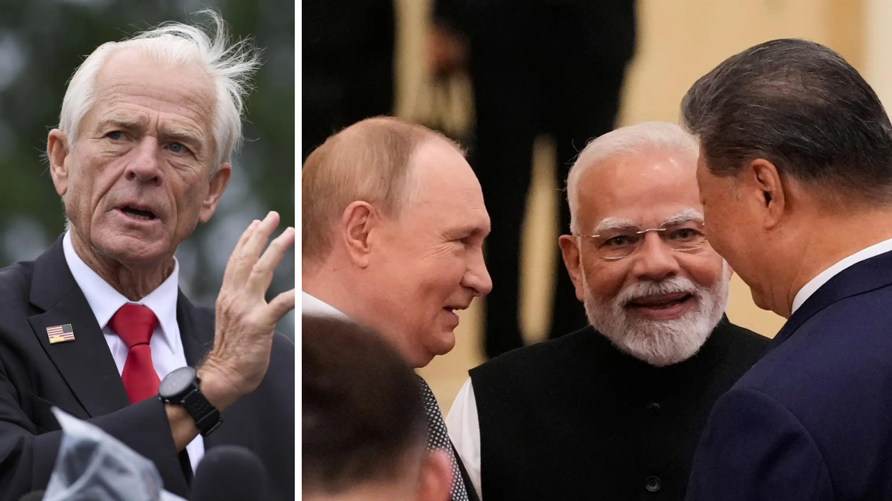 ‘Shame’: Trump trade adviser’s fresh attack on India after RIC huddle at SCO; takes jibe at PM Modi