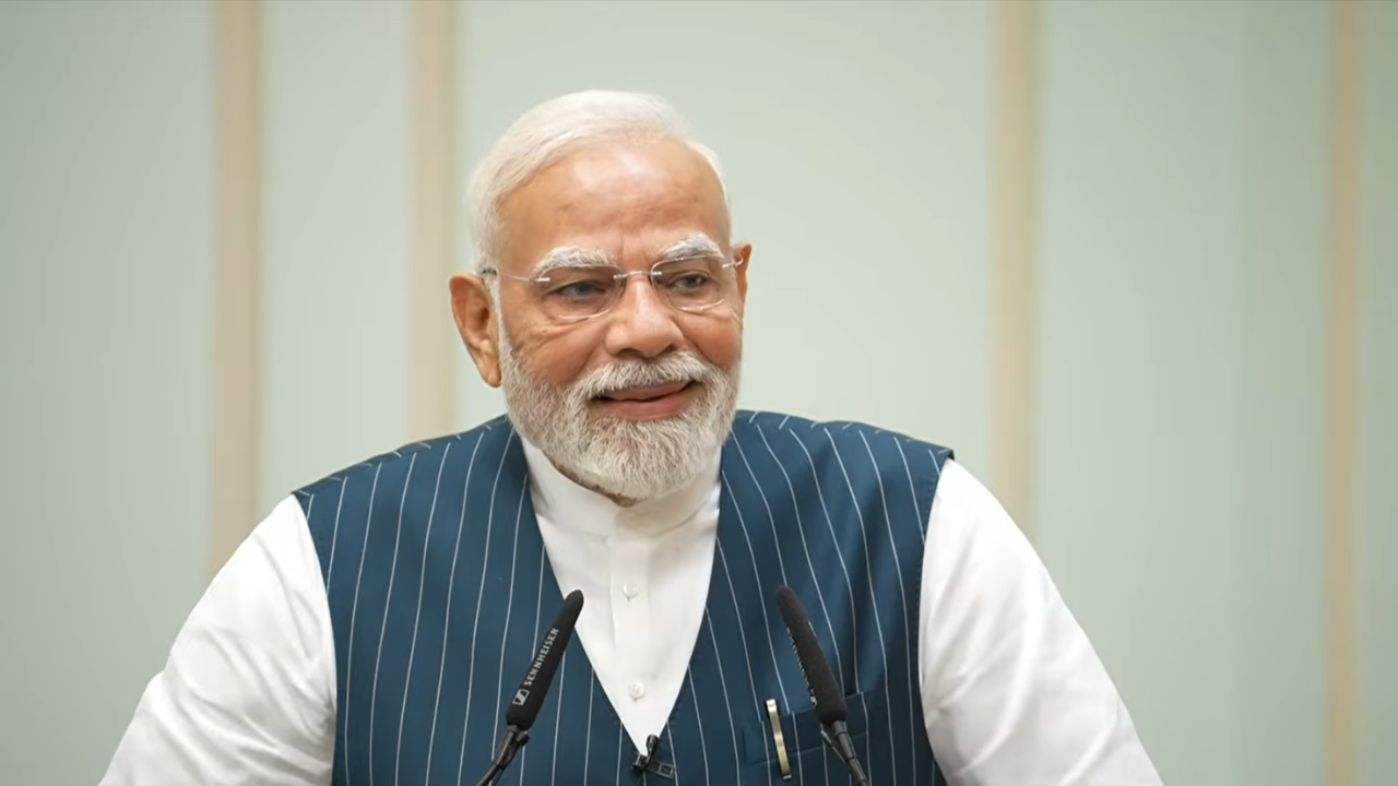 ‘Double dhamaka’: PM Modi hails GST reforms; targets previous Cong regime