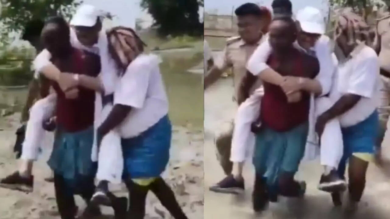 Bihar floods: Villagers give piggyback ride to ‘unwell’ Congress MP; watch video