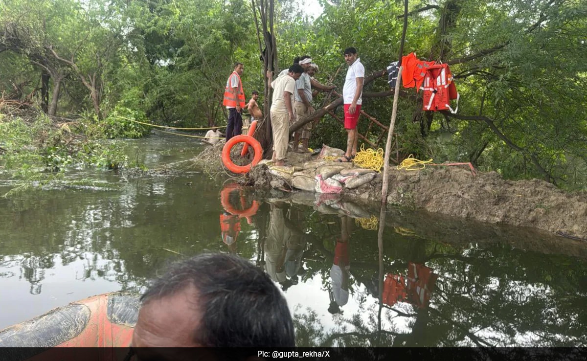 Delhi, Haryana Chief Ministers Hold Talks As Drain Breach Floods Villages