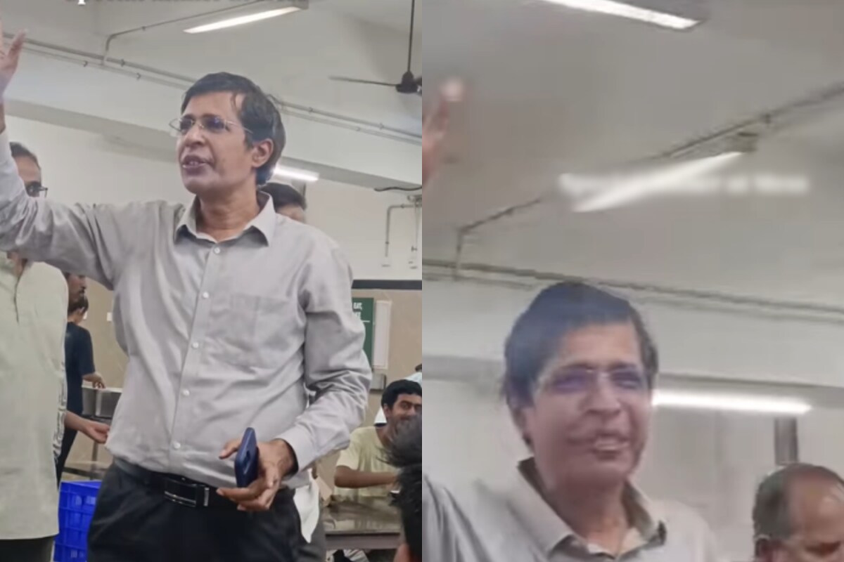 IIT Madras Director Walks Into Mess, Credits Students For Top Rank. Desis Say, ‘Their Professors Call It  AI-Generated’