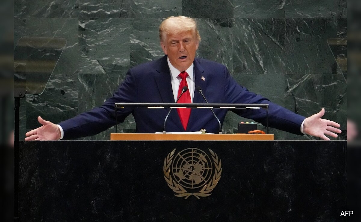 China, India “Primary Funders” Of Ukraine War By Buying Russian Oil: Trump At UN