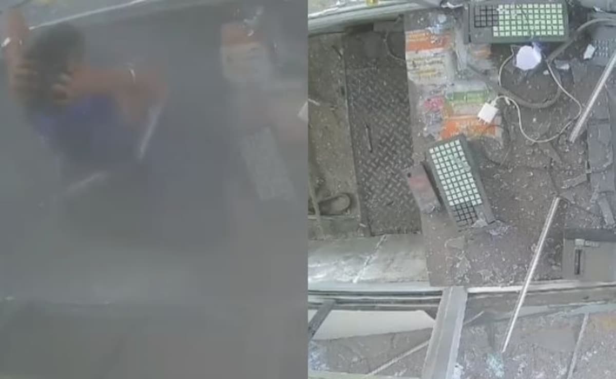 On CCTV, Truck’s Tyre Bursts At Jaipur Toll Booth, Narrow Escape For Staff