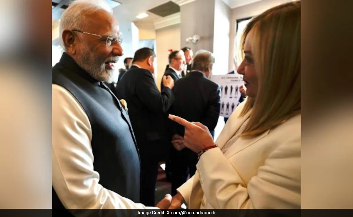 “Deeply Appreciate Italy’s Friendship”: PM Thanks Giorgia Meloni For Birthday Wish