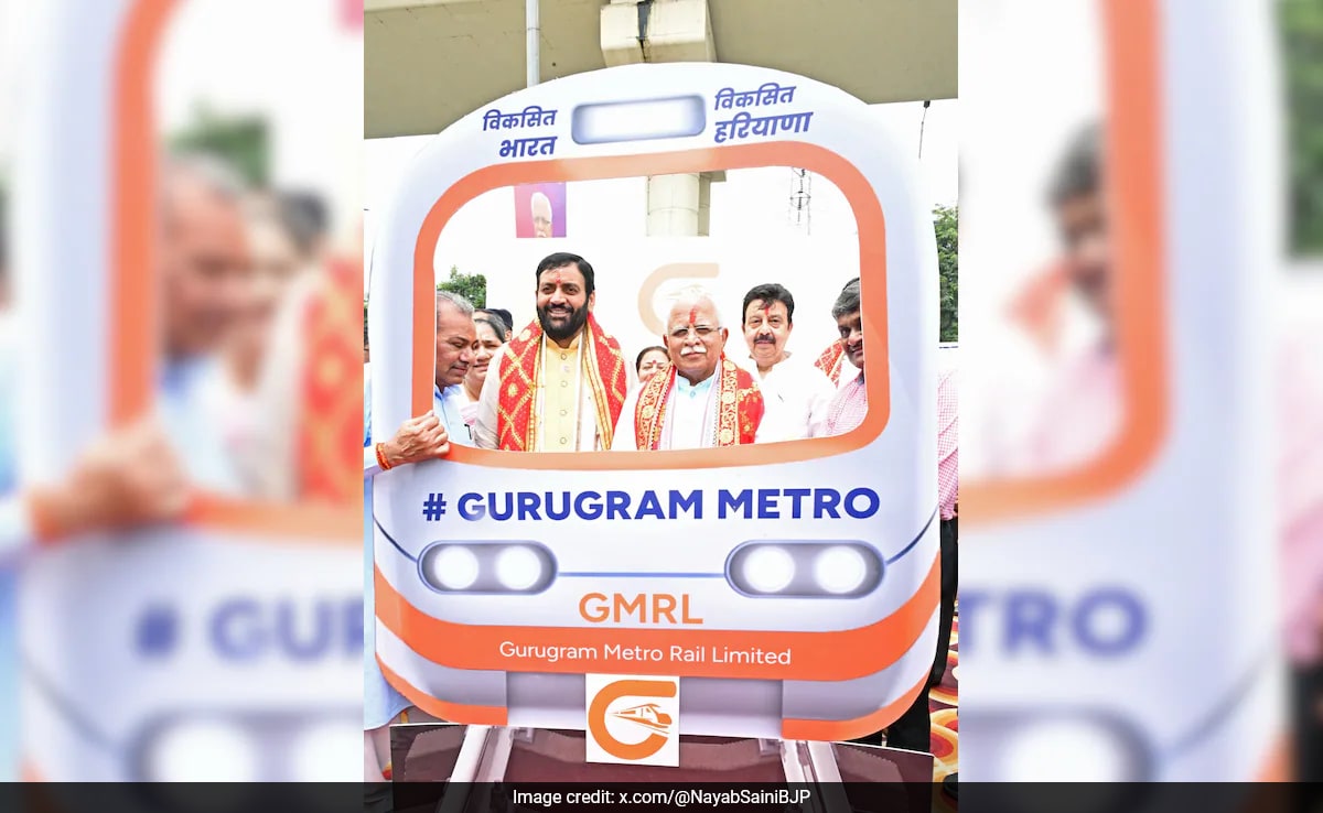 Gurugram Metro To Connect 27 Stations In 4 Years With Rs 5,500 Crore Investment
