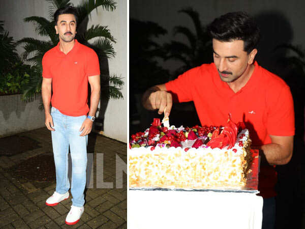 Photos: Ranbir Kapoor Celebrates His 43rd Birthday With Paparazzi