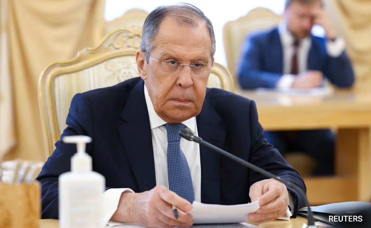 At G20 Meet, Russia’s Lavrov Says “Crisis In Ukraine Provoked By West”