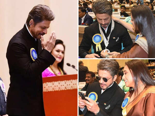 Photos: Shah Rukh Khanâs Best Moments From The National Awards 2025