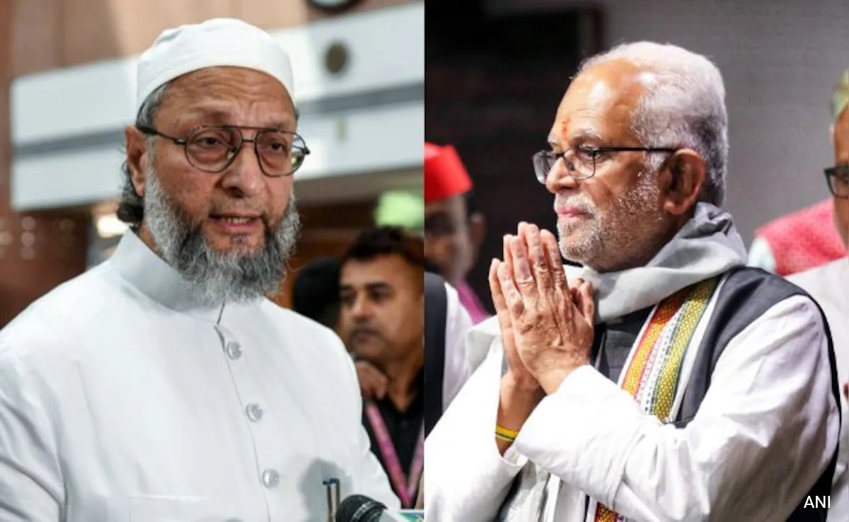 “Fellow Hyderabadi”: Asaduddin Owaisi Says AIMIM Will Back INDIA Bloc’s Sudershan Reddy In Veep Poll