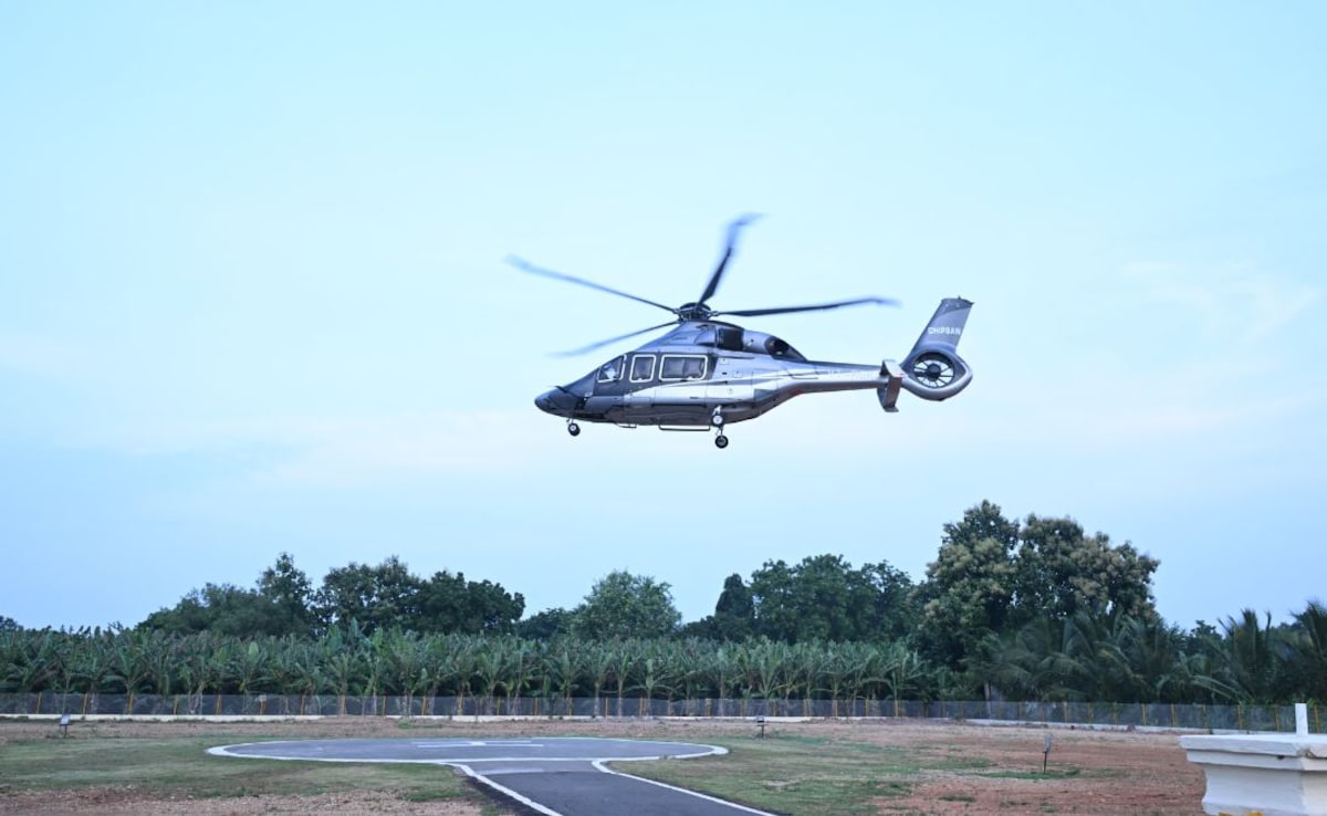 New Helicopter For Chandrababu Naidu To Enhance Security, Cut Travel Time