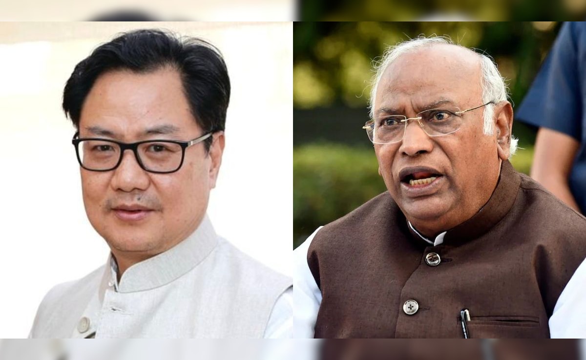 Diplomat Rebuts M Kharge’s H1-B Attack On Centre, Kiren Rijiju Reacts
