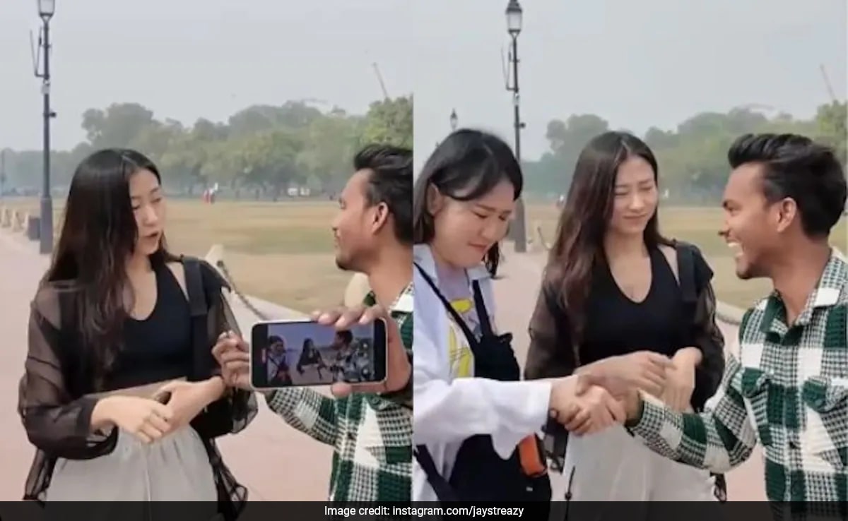 ‘Cute, I Love You’: Delhi Man’s Interaction With Korean Women Sparks Outrage