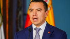 Ecuador’s president says he was target of foiled chocolate and jam poisoning