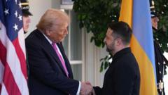 Zelensky guarded on Tomahawk missile talks with Trump after White House meeting