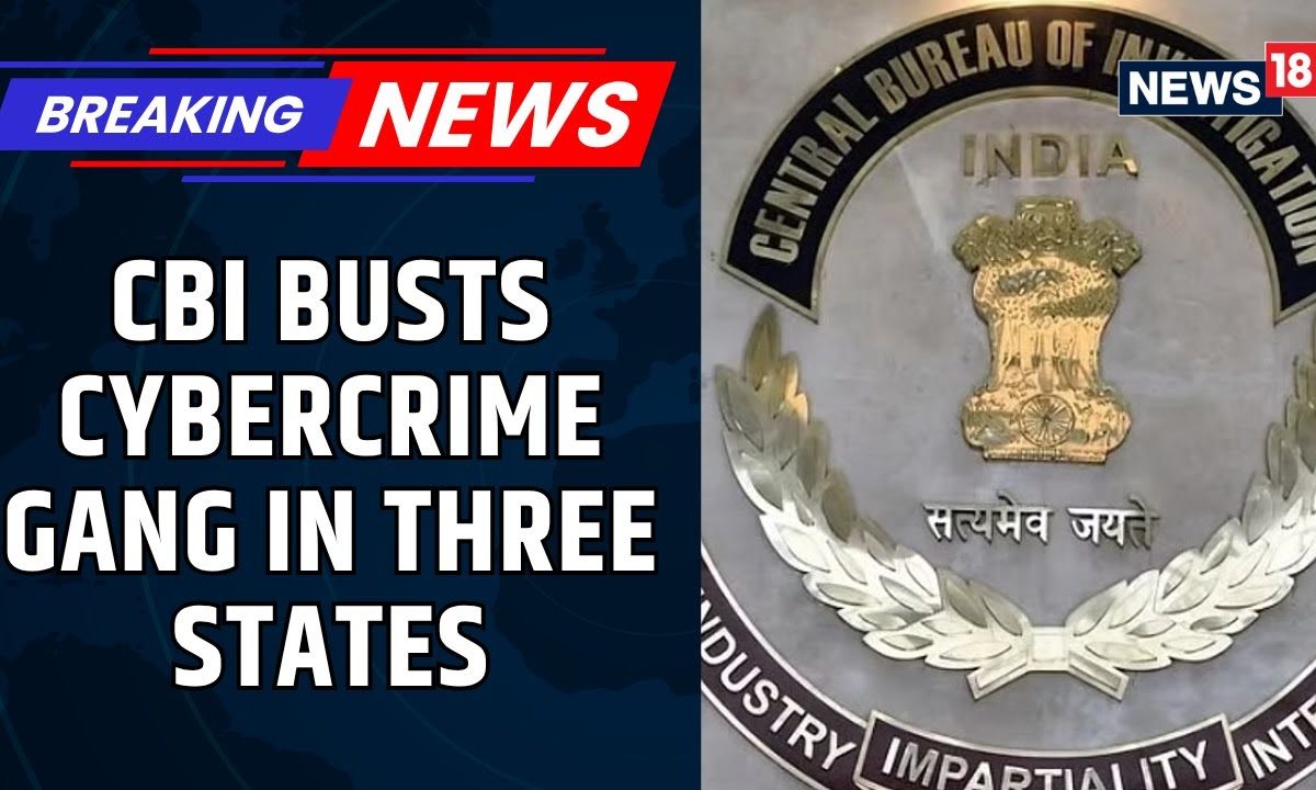 CBI Busts Cybercrime Gang Operating Across Three States: TN, Kerala and Karnataka;  Three Held