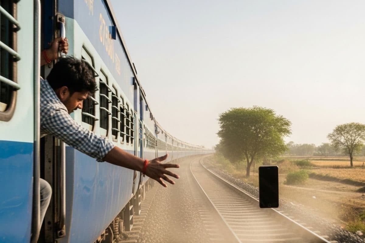 What Should You Do If Your Phone Falls From A Moving Train?
