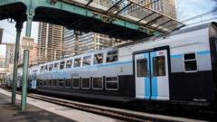 Man arrested after viral video of alleged rape attempt on Paris train