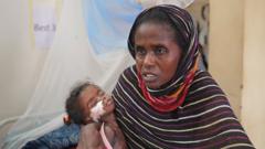 ‘I can’t afford to save both twins’: Sudan’s war left one mother with an impossible choice