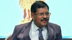 Shoe thrown at India’s top judge in religious row