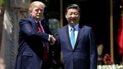 US and China agree framework of trade deal ahead of Trump-Xi meeting