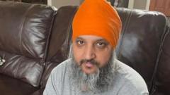 Sikh man with tumour held by US immigration denied medical care – family