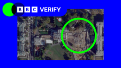 Satellite images shows extent of demolition at the White House