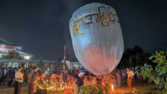 At least 24 killed as paraglider drops bombs at Myanmar Buddhist festival