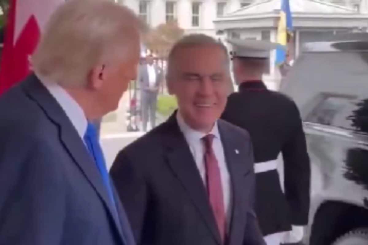 ‘I Wore Red For You’: Canadian PM Tries To Get In Trump’s Good Graces During Washington Visit